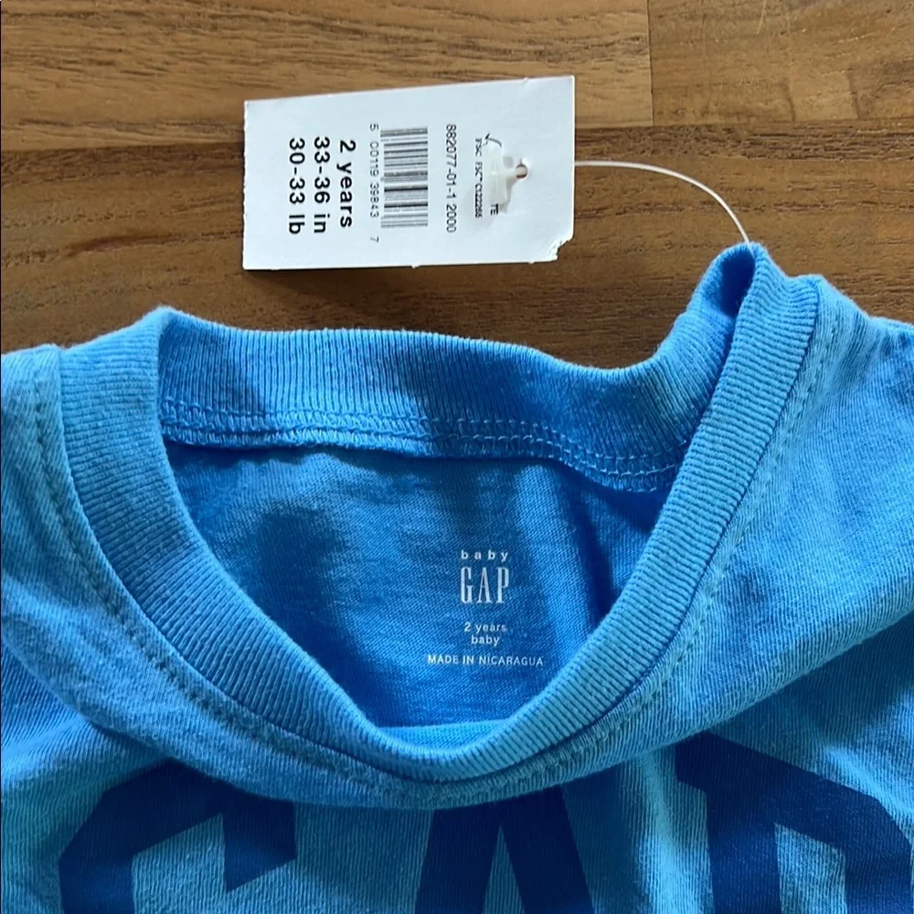 GAP Kids Blue T-Shirt NWT 2 Years
